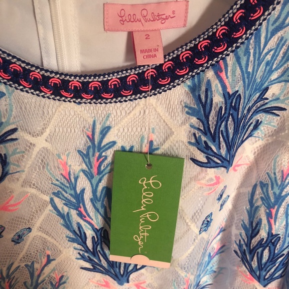 Lilly Pulitzer Jackelin Romper Size 2 NWT - Picture 2 of 2